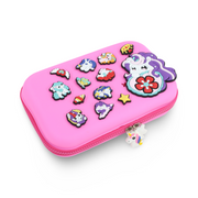 Unicorn 3D Hardcover Pencil Case – Pink