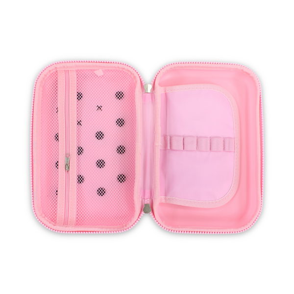 Unicorn 3D Hardcover Pencil Case – Rose