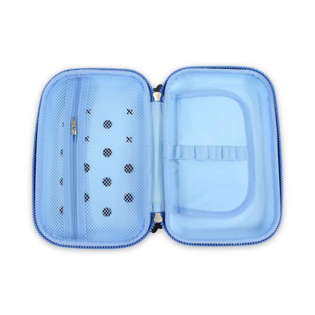 Stitch 3D Hardcover Pencil Case – Baby Blue