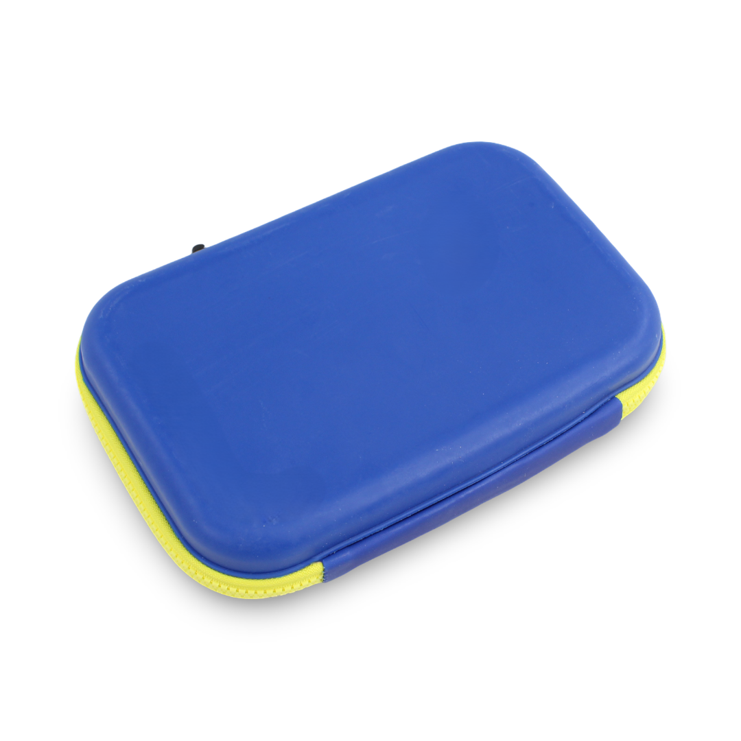 Stitch 3D Hardcover Pencil Case – Blue
