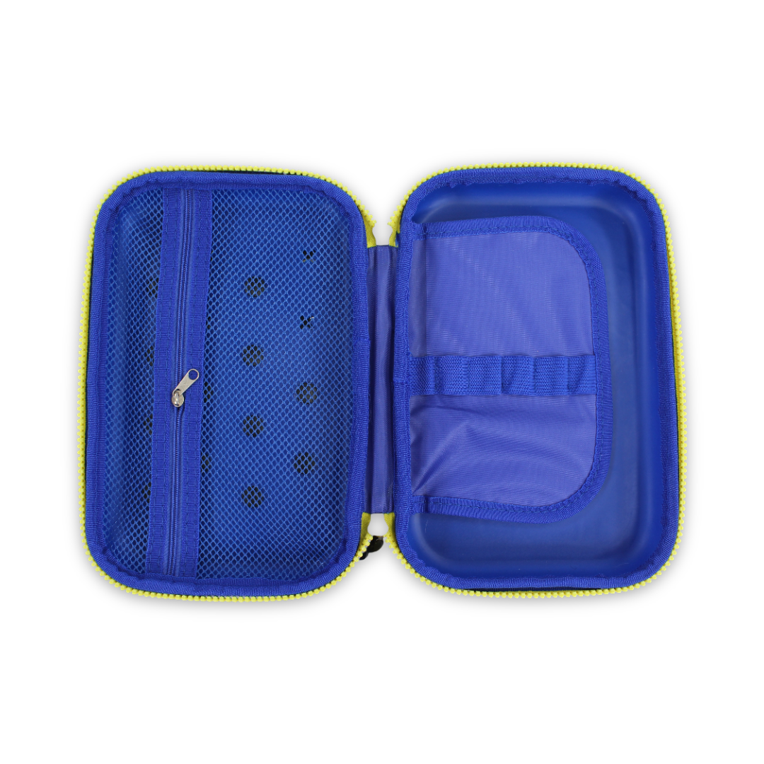 Stitch 3D Hardcover Pencil Case – Blue