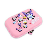 Kuromi 3D Hardcover Pencil Case – Pink