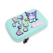 Kuromi 3D Hardcover Pencil Case – Turquoise