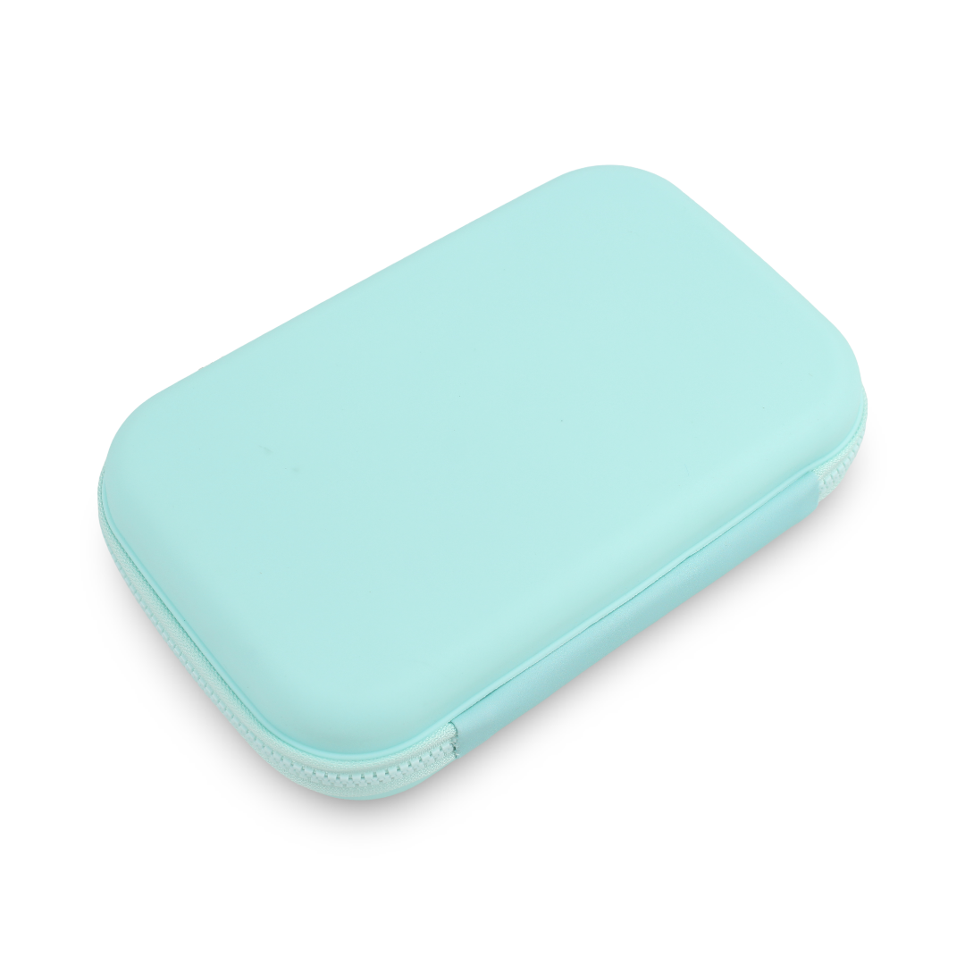 Kuromi 3D Hardcover Pencil Case – Turquoise