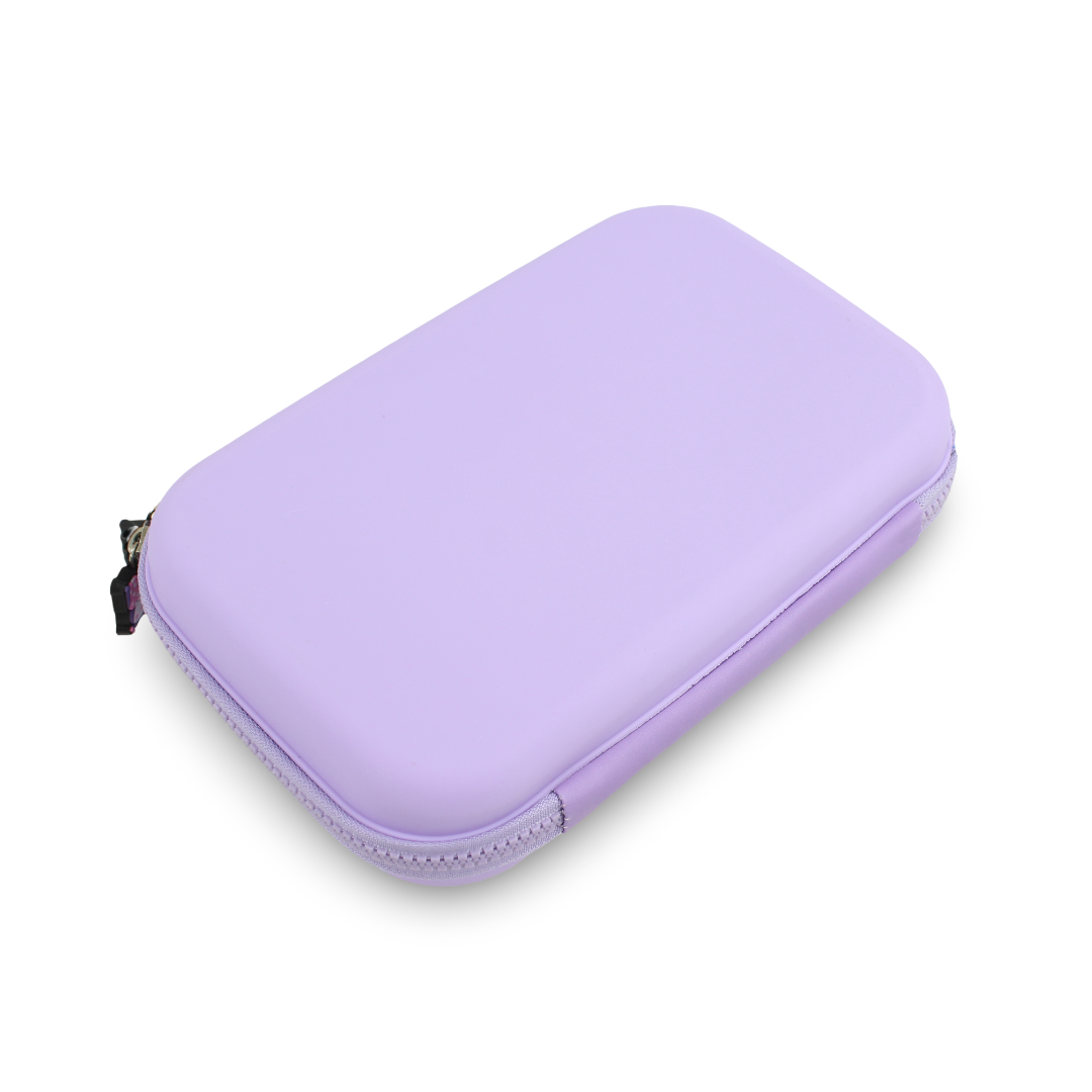 Kuromi 3D Hardcover Pencil Case – Purple
