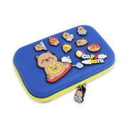 Capybara 3D Hardcover Pencil Case – Blue