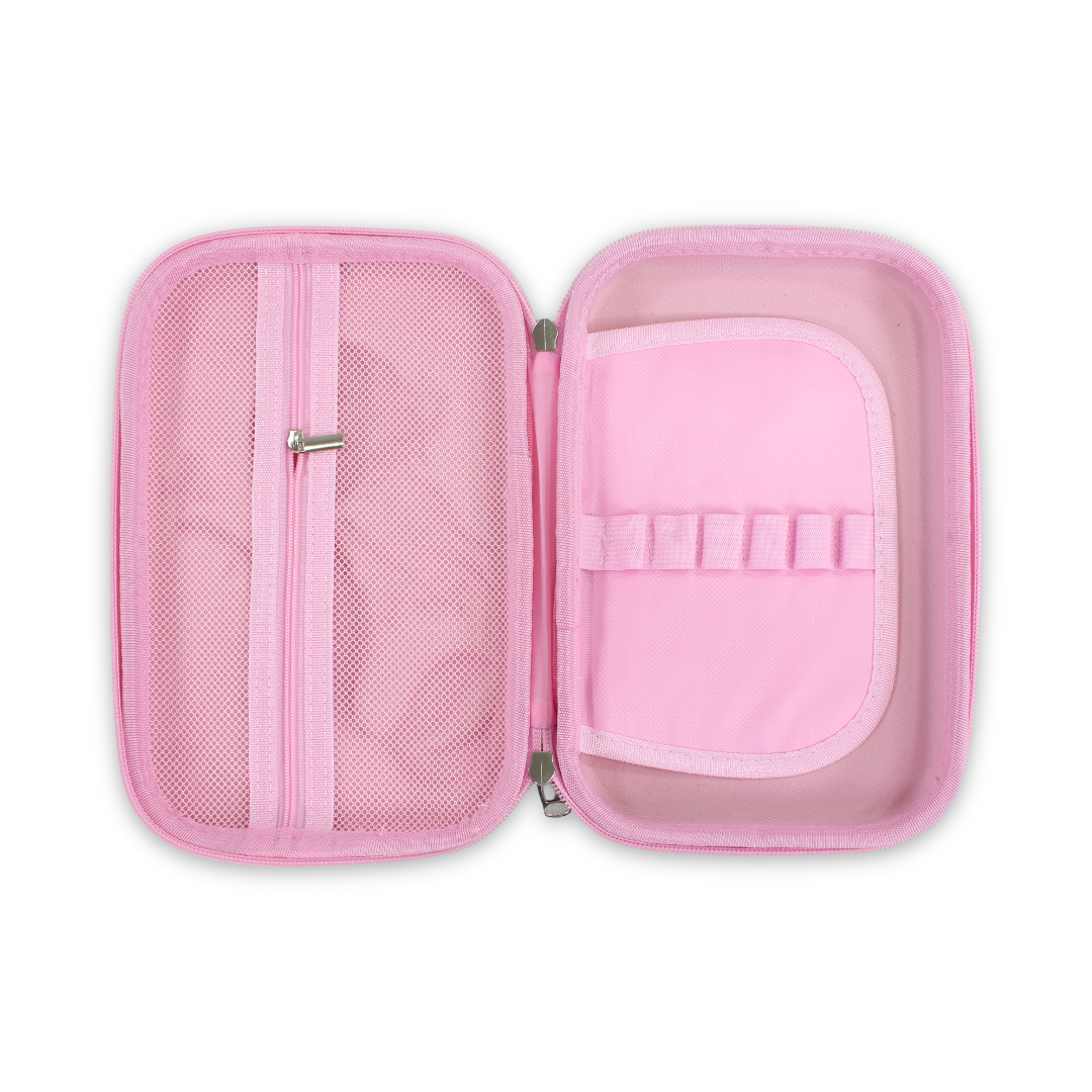 Mermaid Hardcover Pencil Case – Pink
