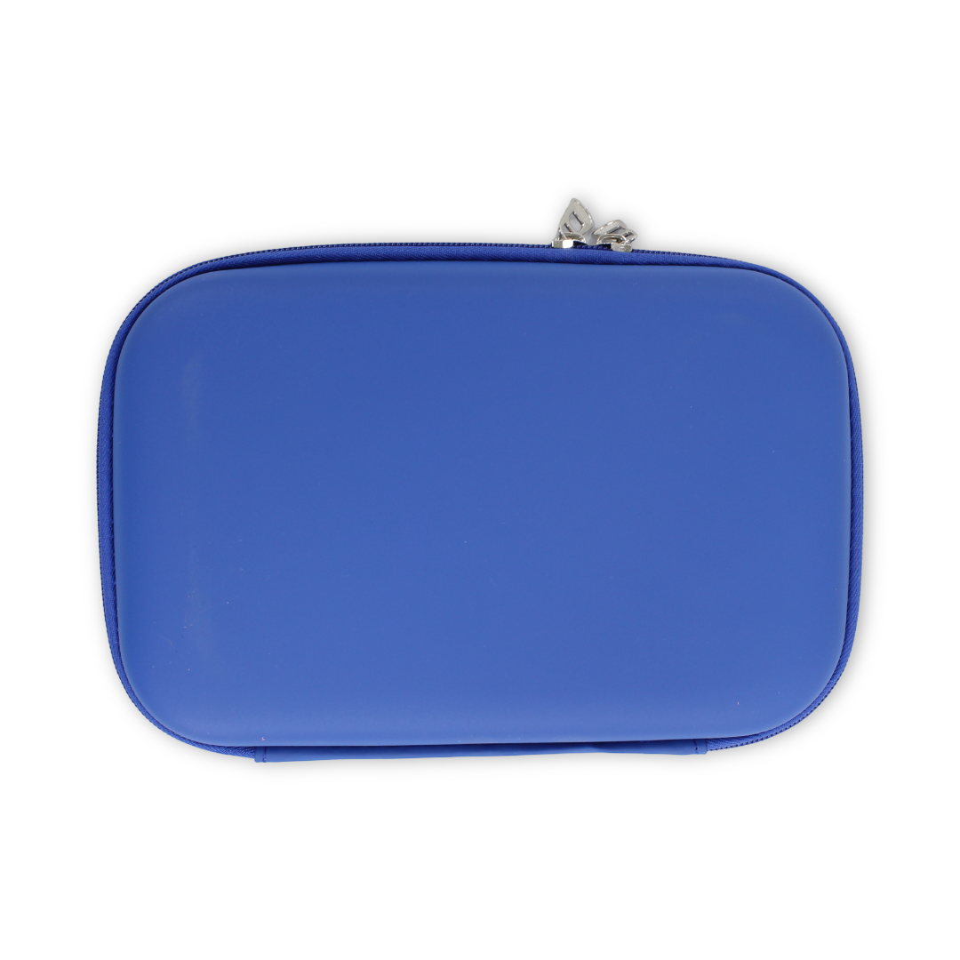 Labubu Hardcover Pencil Case – Blue