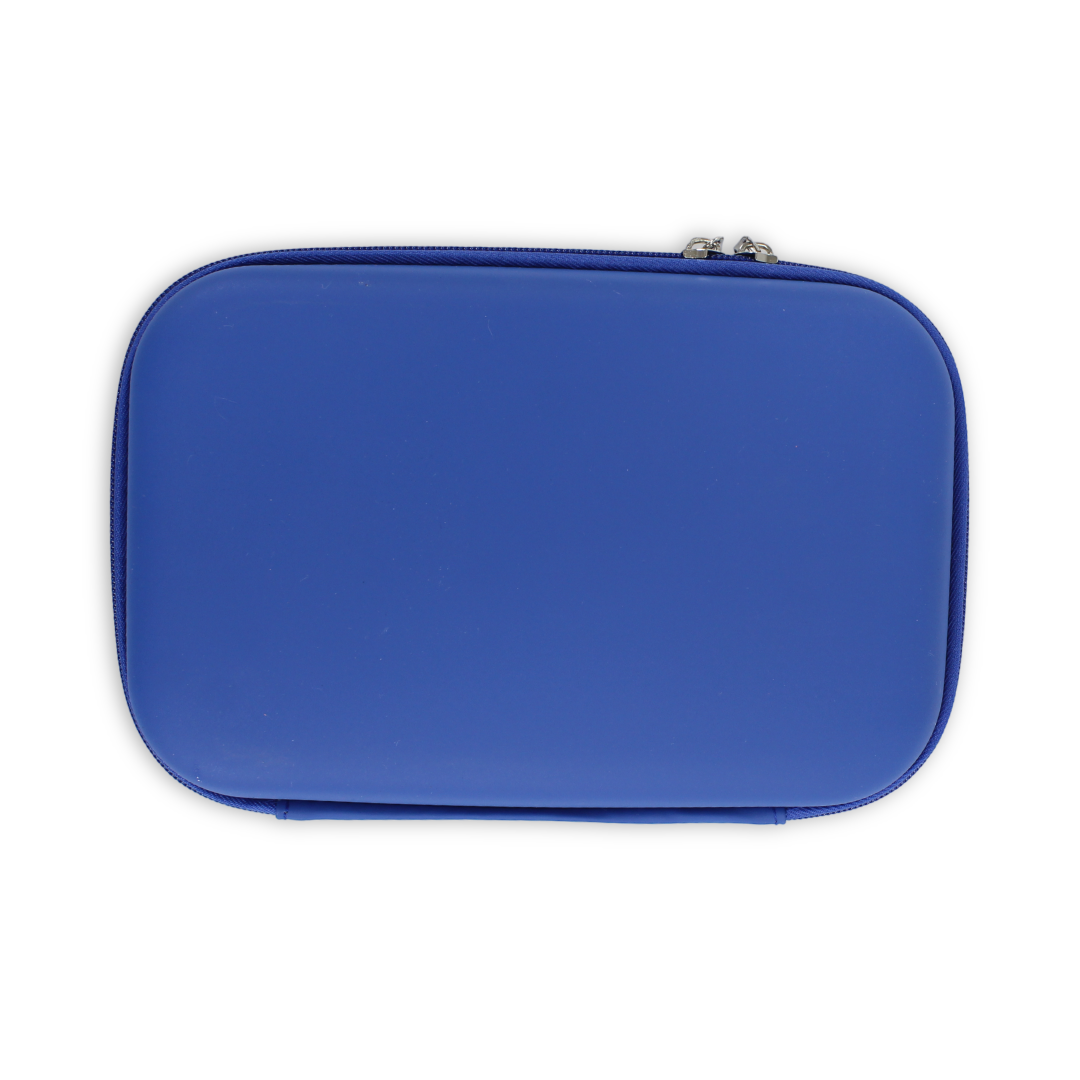 Stitch Hardcover Pencil Case – Blue