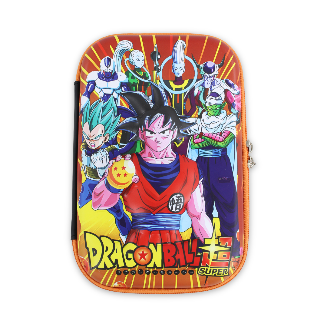 Dragon Ball Hardcover Pencil Case – Red