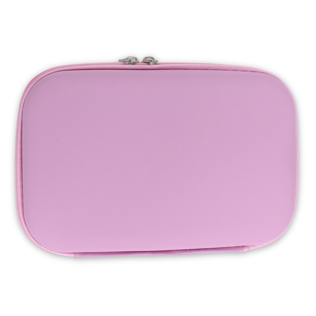 Stitch Hardcover Pencil Case – Pink