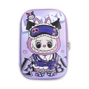 Stitch Hardcover Pencil Case – Purple