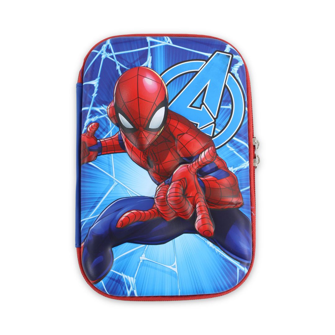 Spider-Man Hardcover Pencil Case – Blue