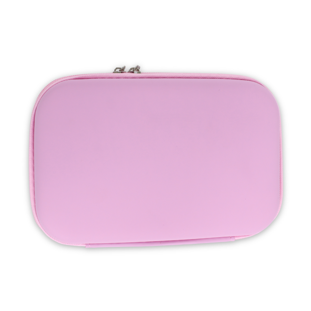 Bear Hardcover Pencil Case – Pink