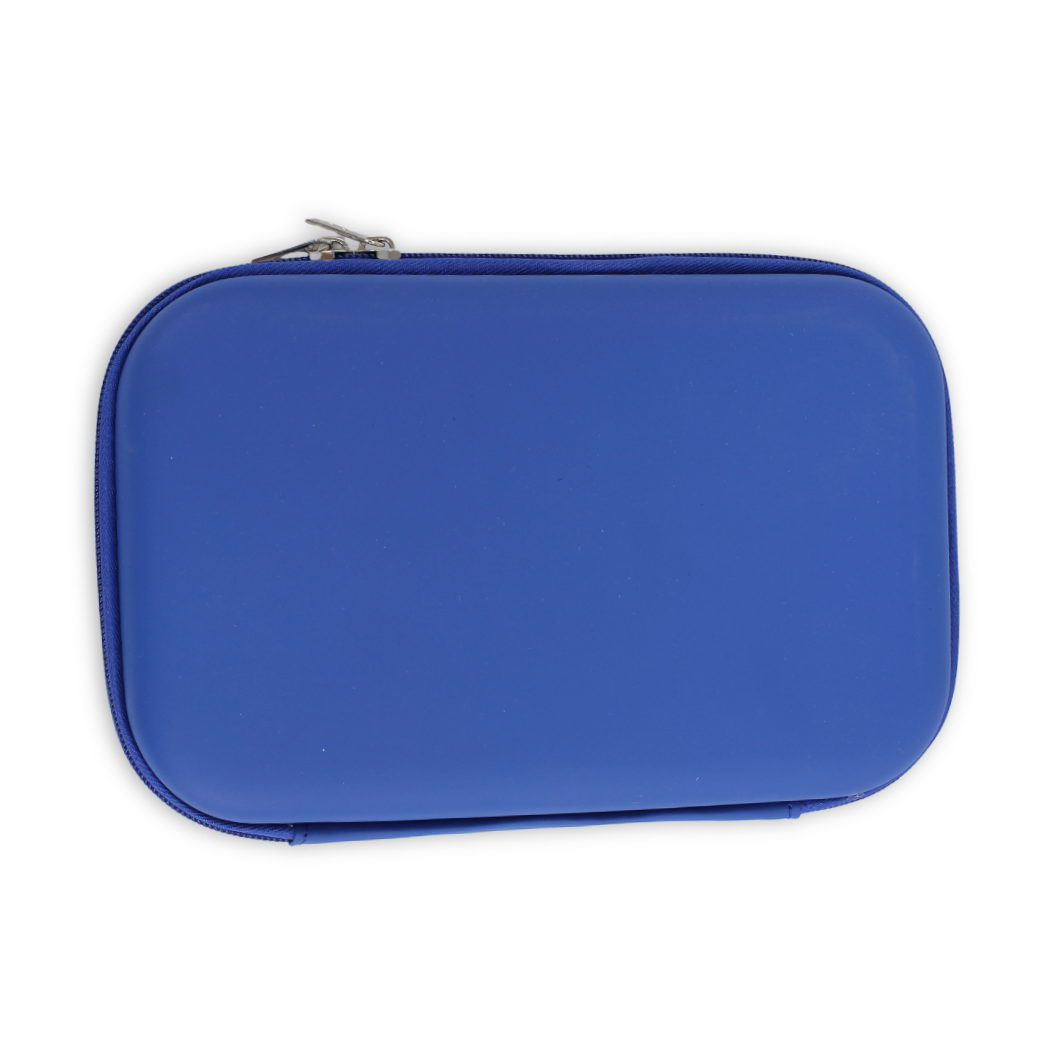 Stitch Hardcover Pencil Case – Blue