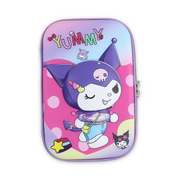 Kuromi Hardcover Pencil Case – Purple