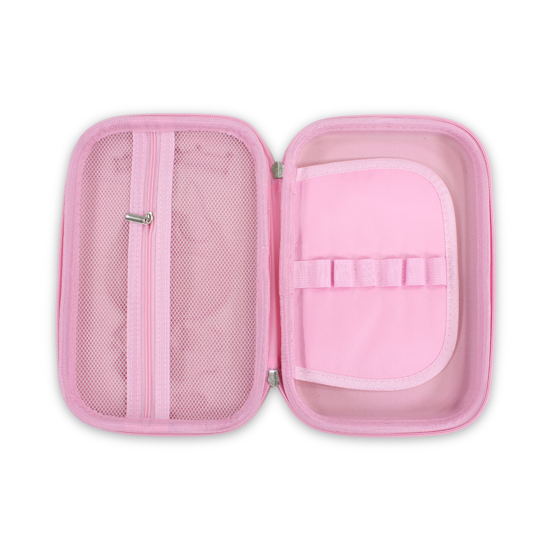 Labubu Hardcover Pencil Case – Pink