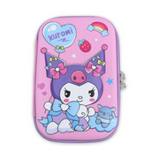 Kuromi Hardcover Pencil Case – Pink