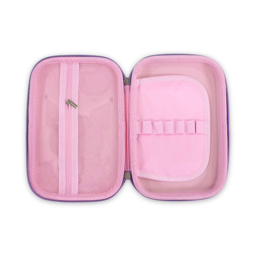 Kuromi Hardcover Pencil Case – Pink