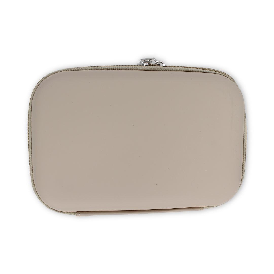 Bear Hardcover Pencil Case – Beige