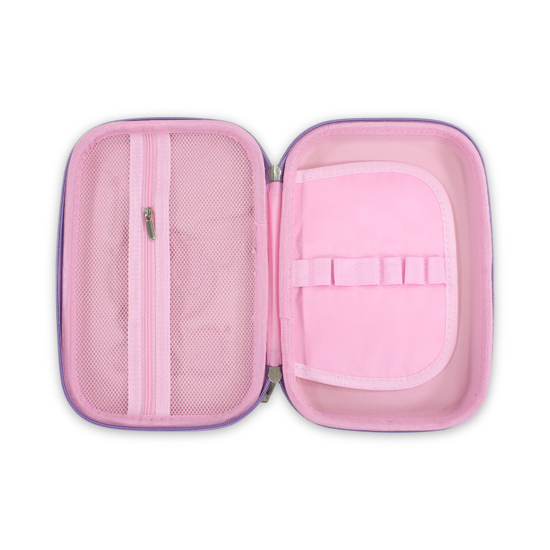 Kuromi Hardcover Pencil Case – Purple