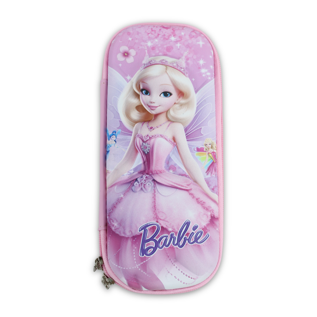 Barbie Waterproof Pencil Case – Pink