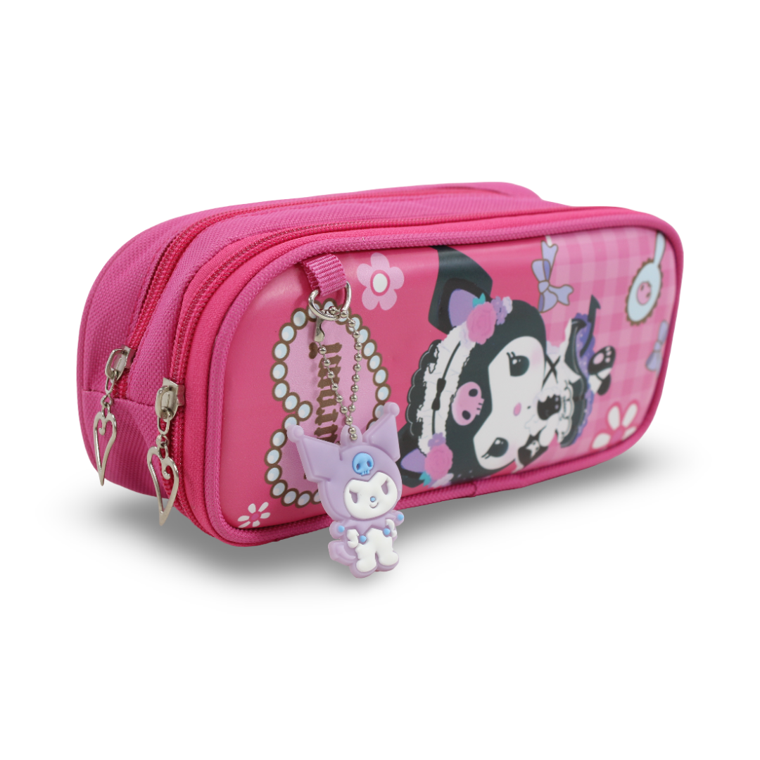 Kuromi Pencil Case – Pink