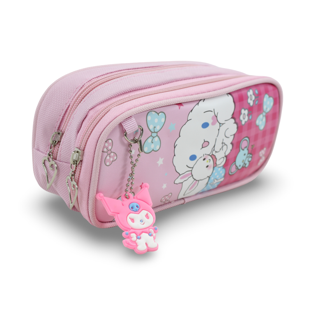 Kuromi Pencil Case – Pink