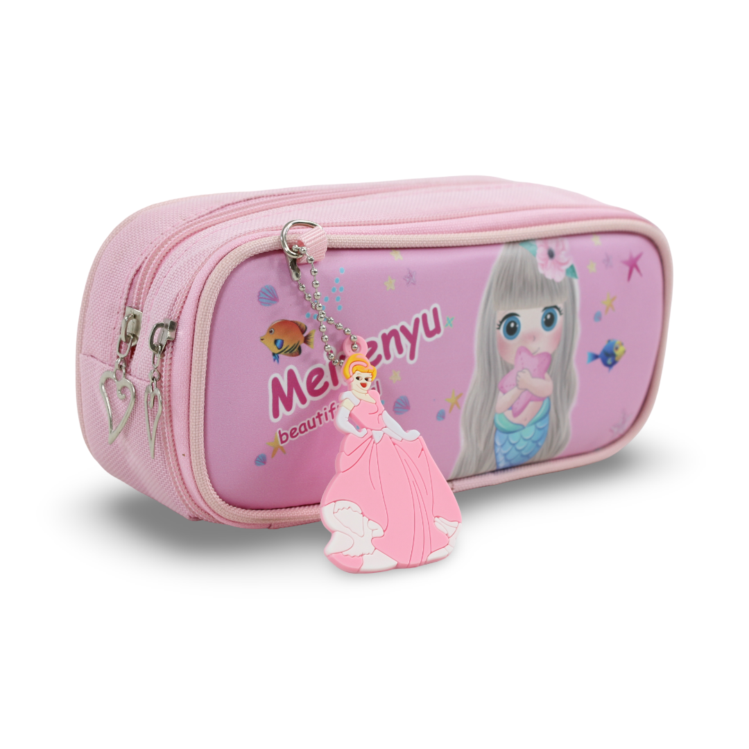 Mermaid Pencil Case – Rose