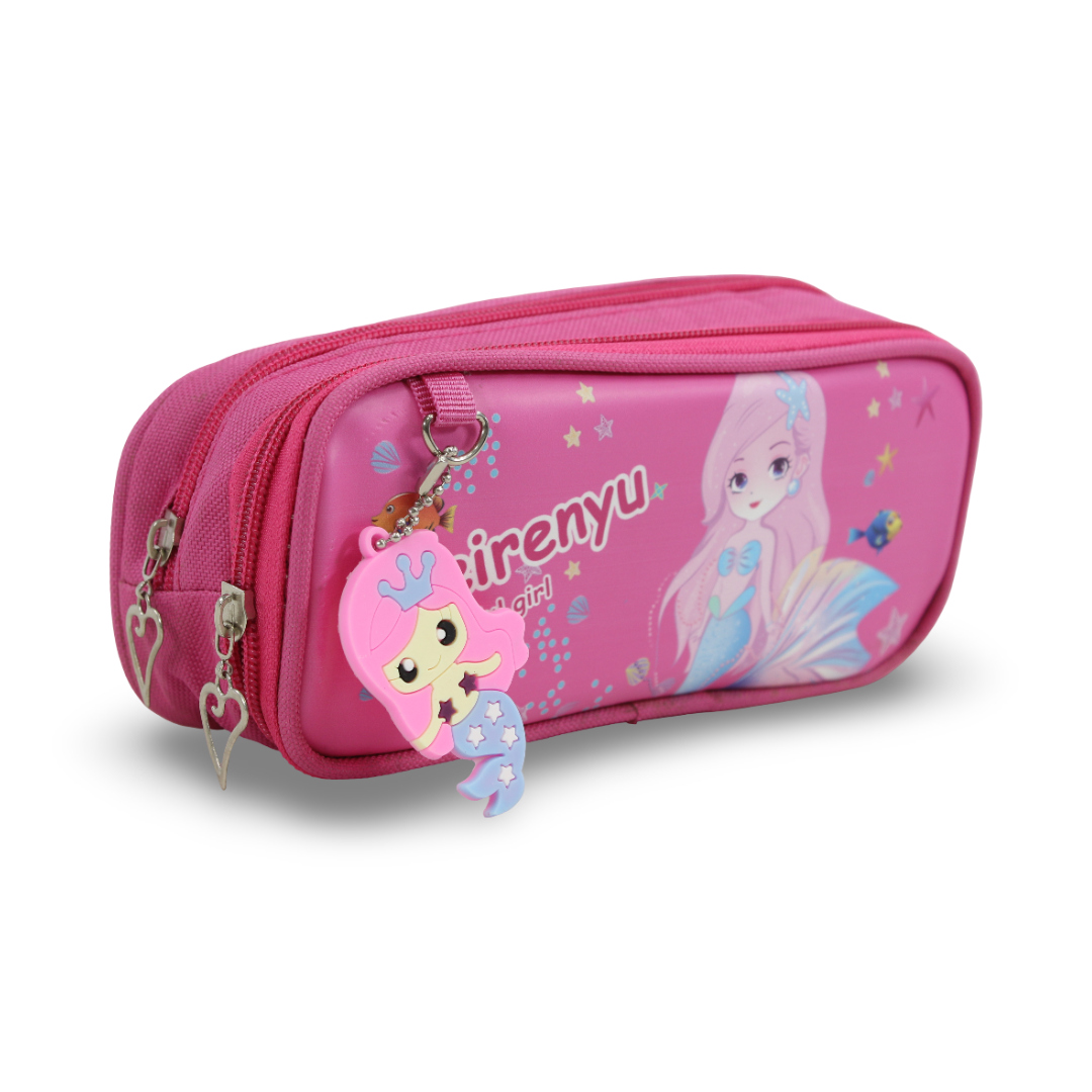 Mermaid Pencil Case – Pink