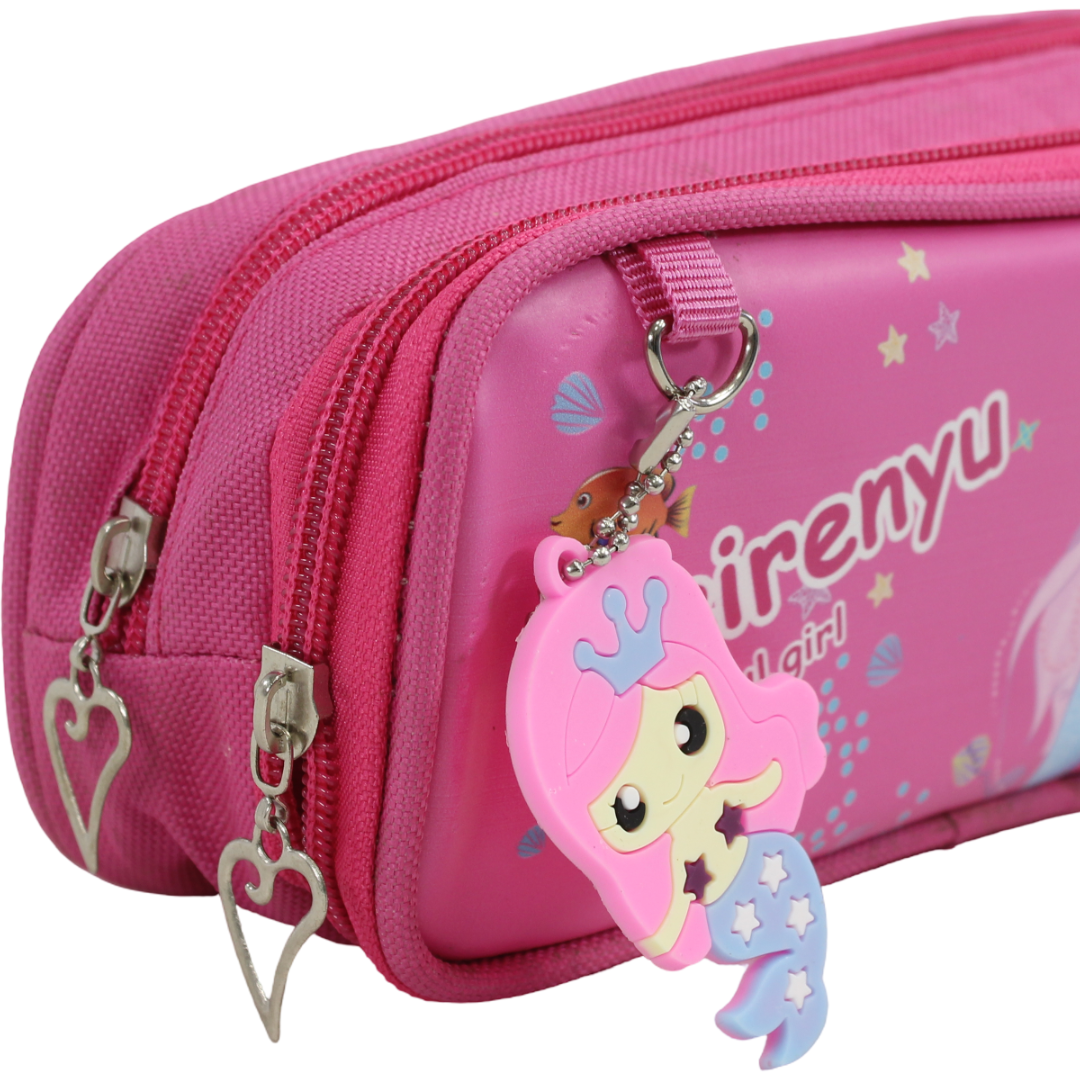 Mermaid Pencil Case – Pink