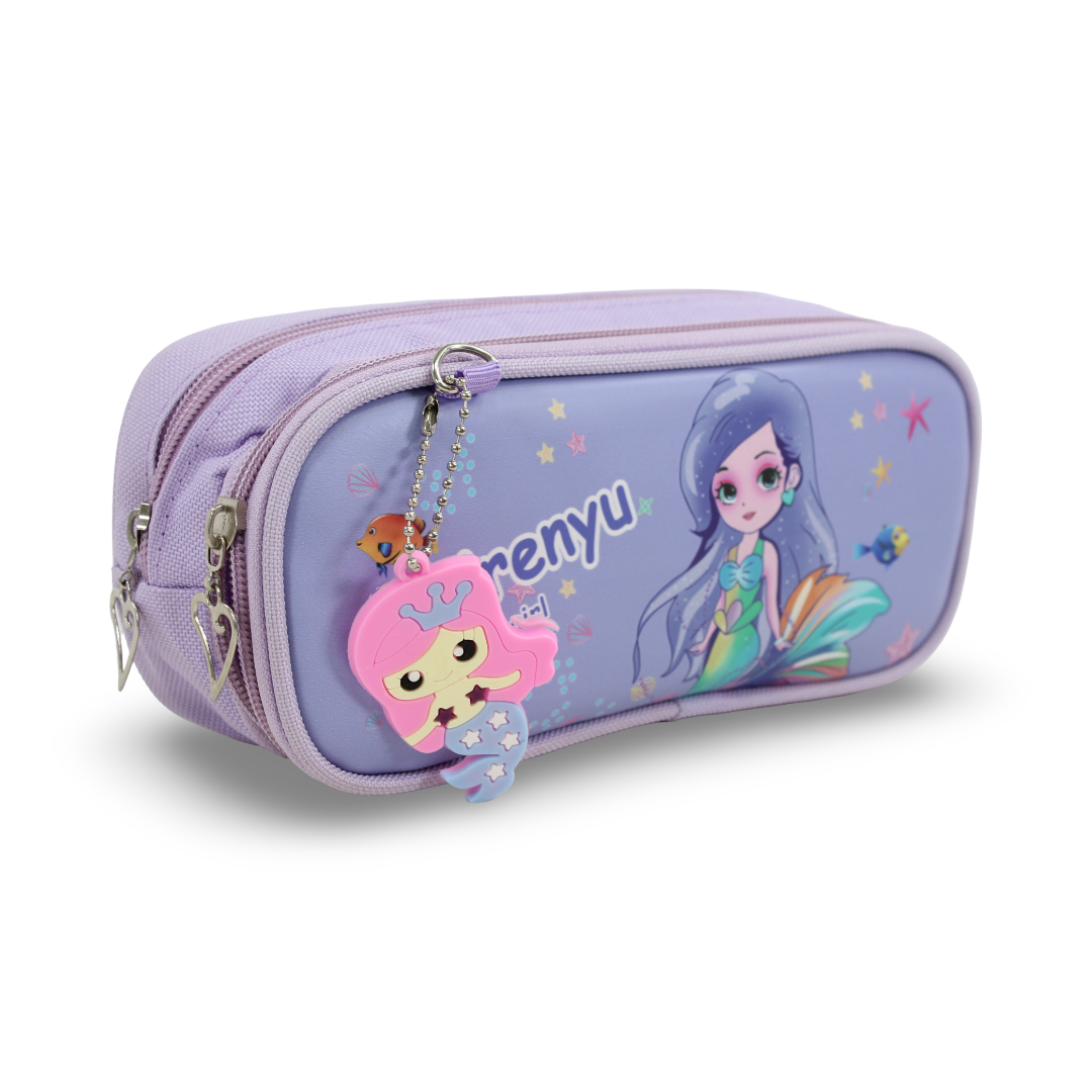 Mermaid Pencil Case – Purple