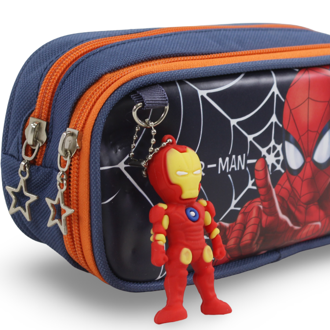 Spider-Man Pencil Case – Navy