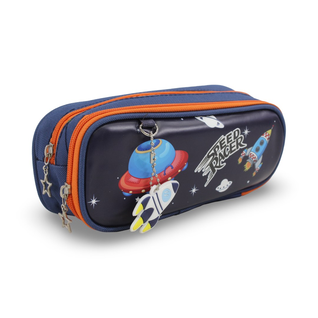 Space Pencil Case – Navy
