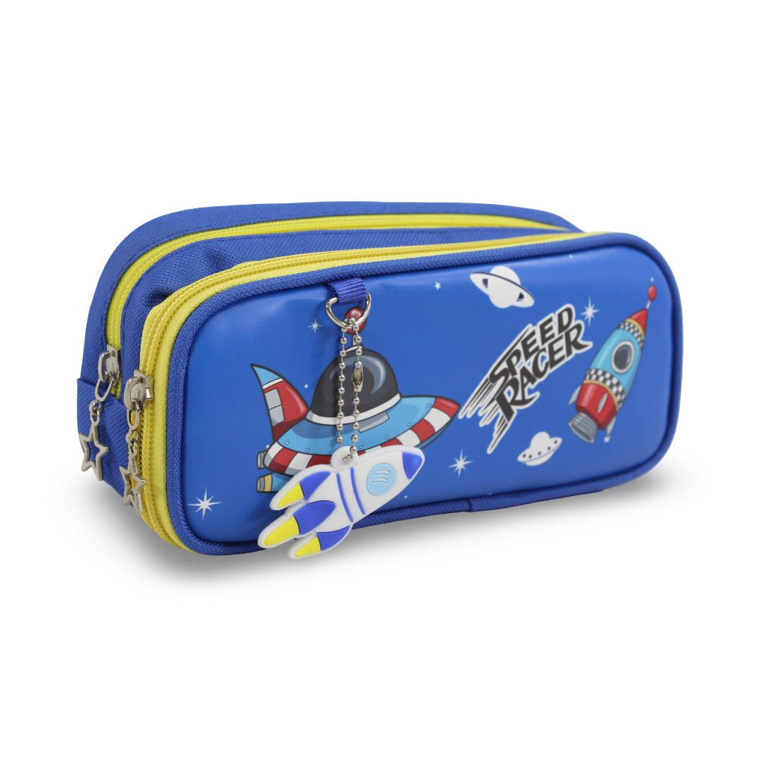 Space Pencil Case – Blue