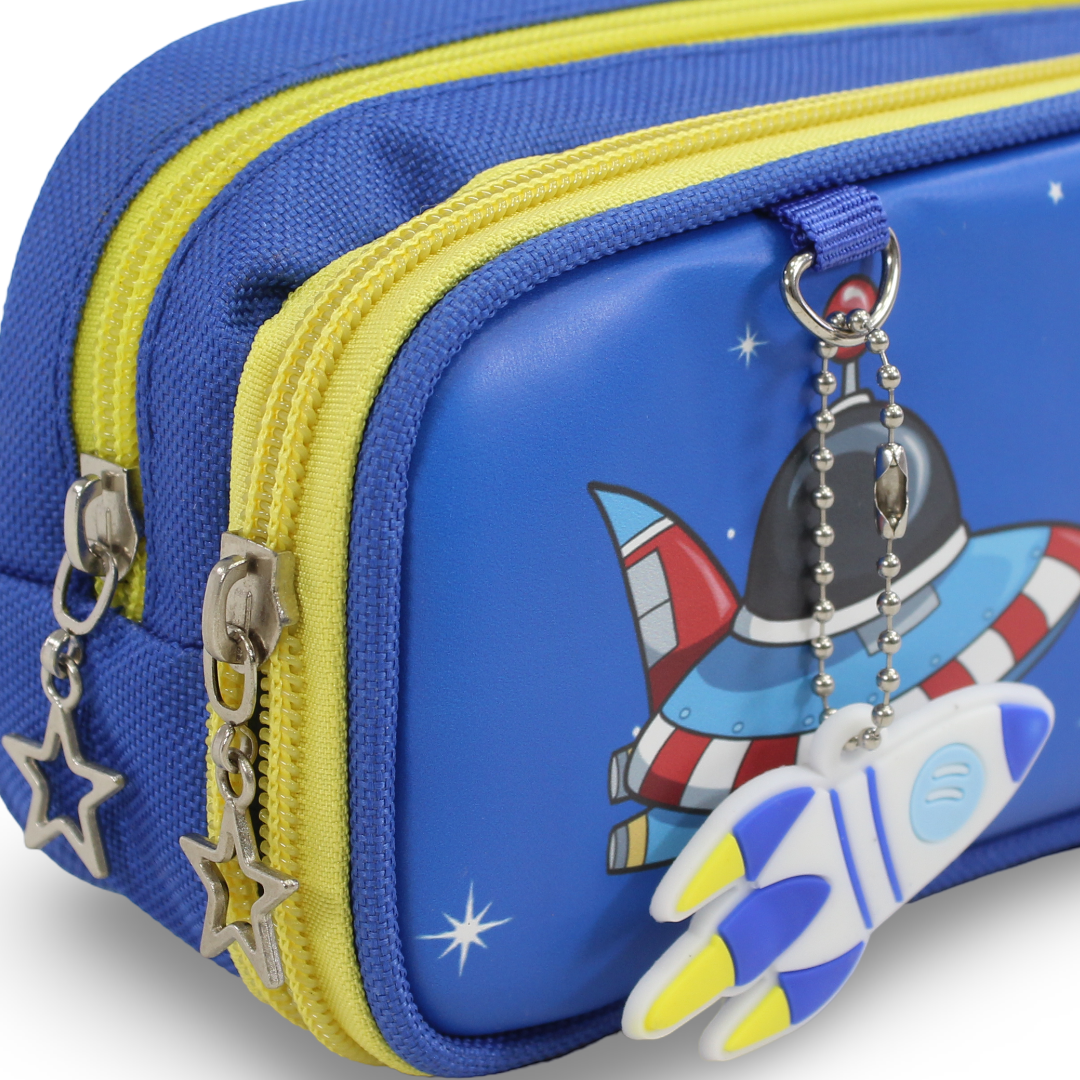 Space Pencil Case – Blue