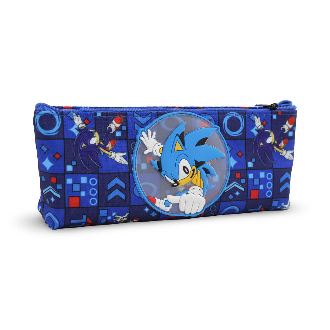 Sonic Pencil Case – Blue