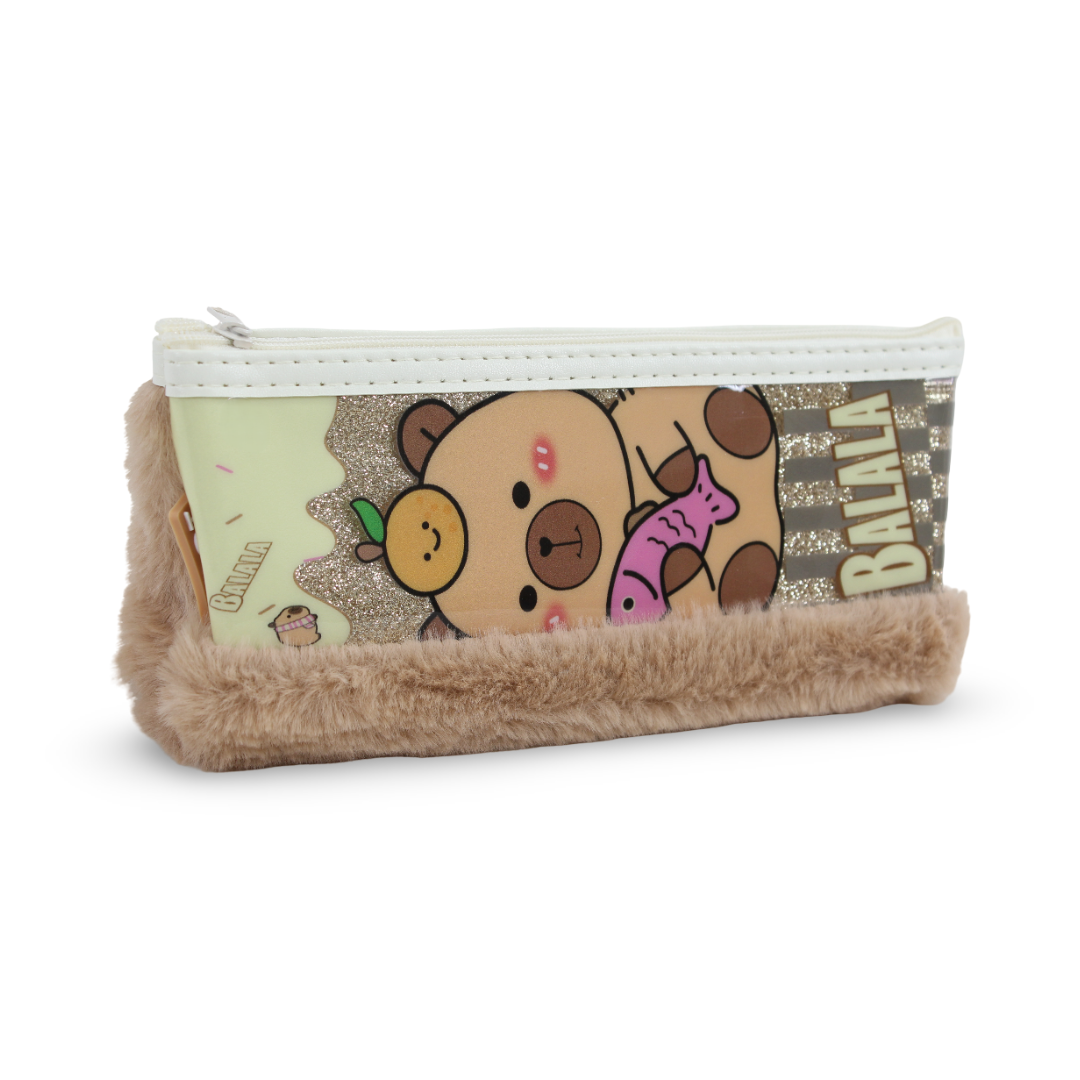 Bear Plush Pencil Case – Cafe - School - Tokyo