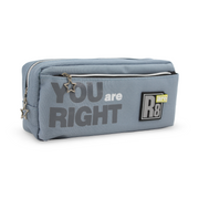 "You are Right" Pencil Case – Grey