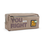 "You are Right" Pencil Case – Beige