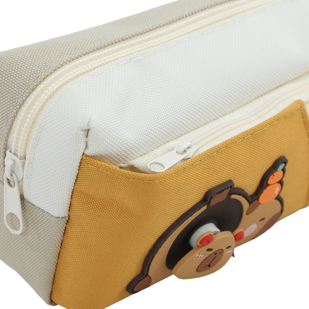Capybara Pencil Case – Orange