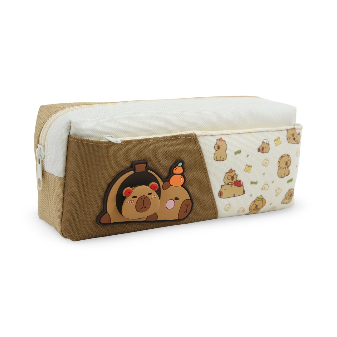 Capybara Pencil Case – Cafe - School - Tokyo