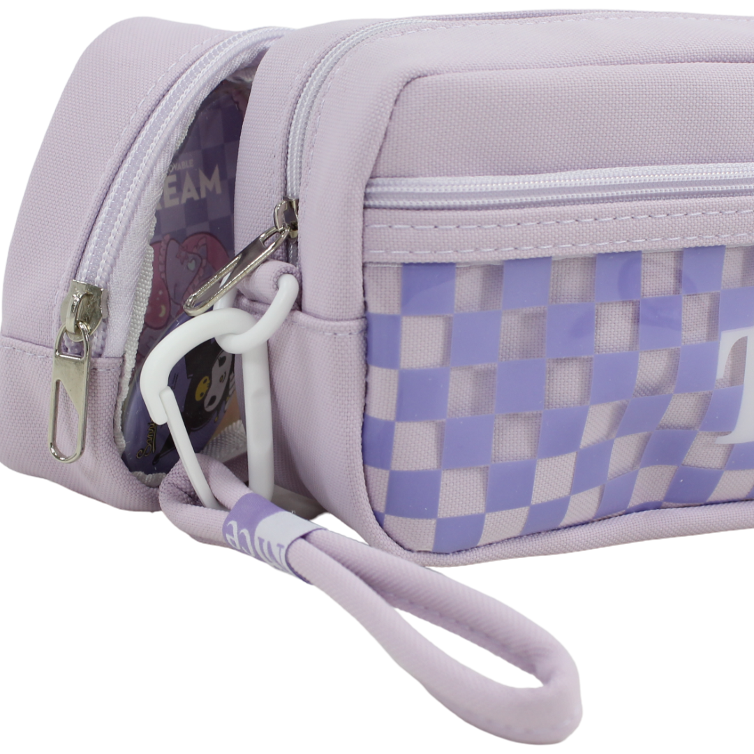 Kuromi (Pencil Case + Pouch) – Purple