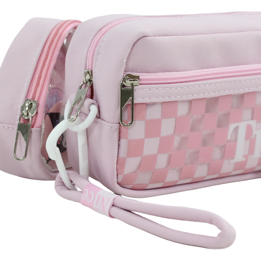 Kuromi (Pencil Case + Pouch) – Pink