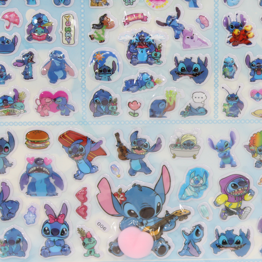 Stitch Eva Foam Material Stickers