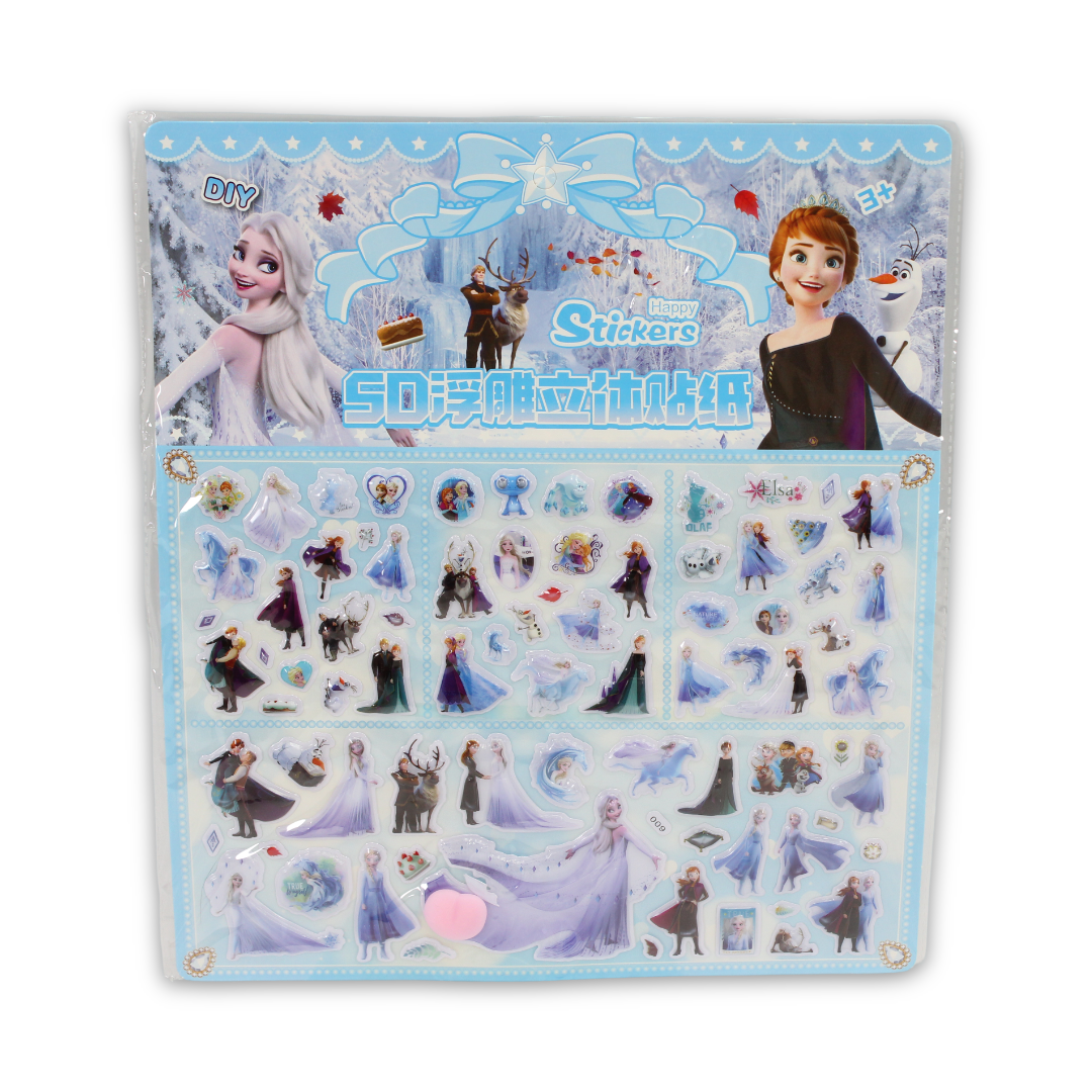 Frozen Eva Foam Material Stickers