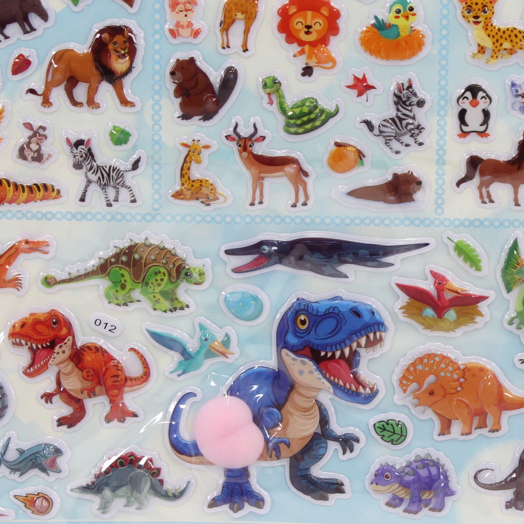 Animals Eva Foam Material Stickers