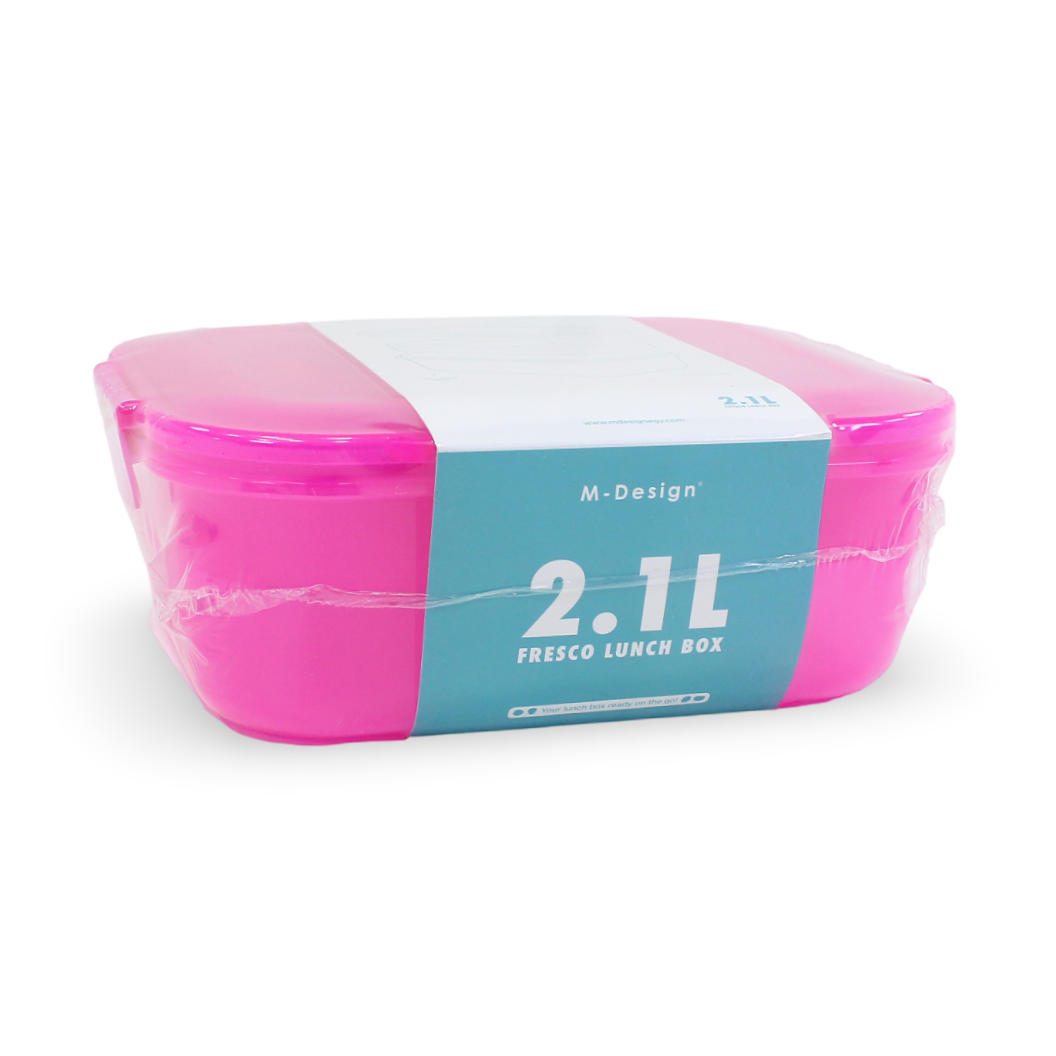 M-Design Fresco Lunch Box 2.1L – Pink - School - M Design