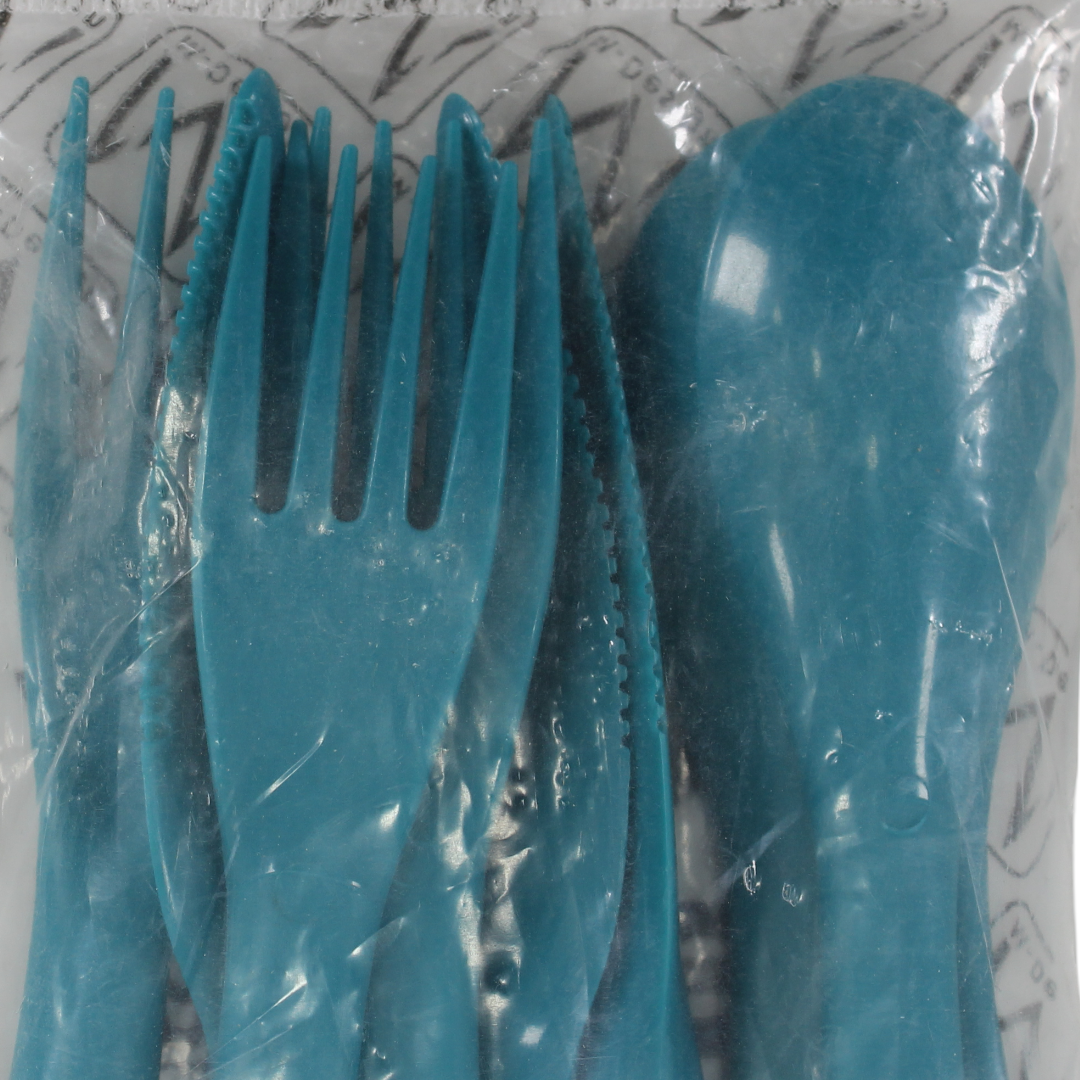 M-Design Cutlery Set (Spoon & Fork & Knife) 9 Pcs – Turquoise