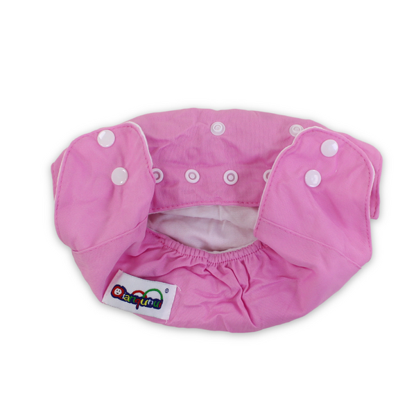 Baby Girls Cotton Baby Diaper – Pink